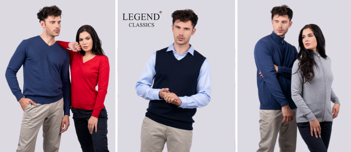 LEGEND CLASSICS – Noua colecție tricotată a sosit!Toate softshell-urile sunt disponibile la preț redus până la sfârșitul anului.