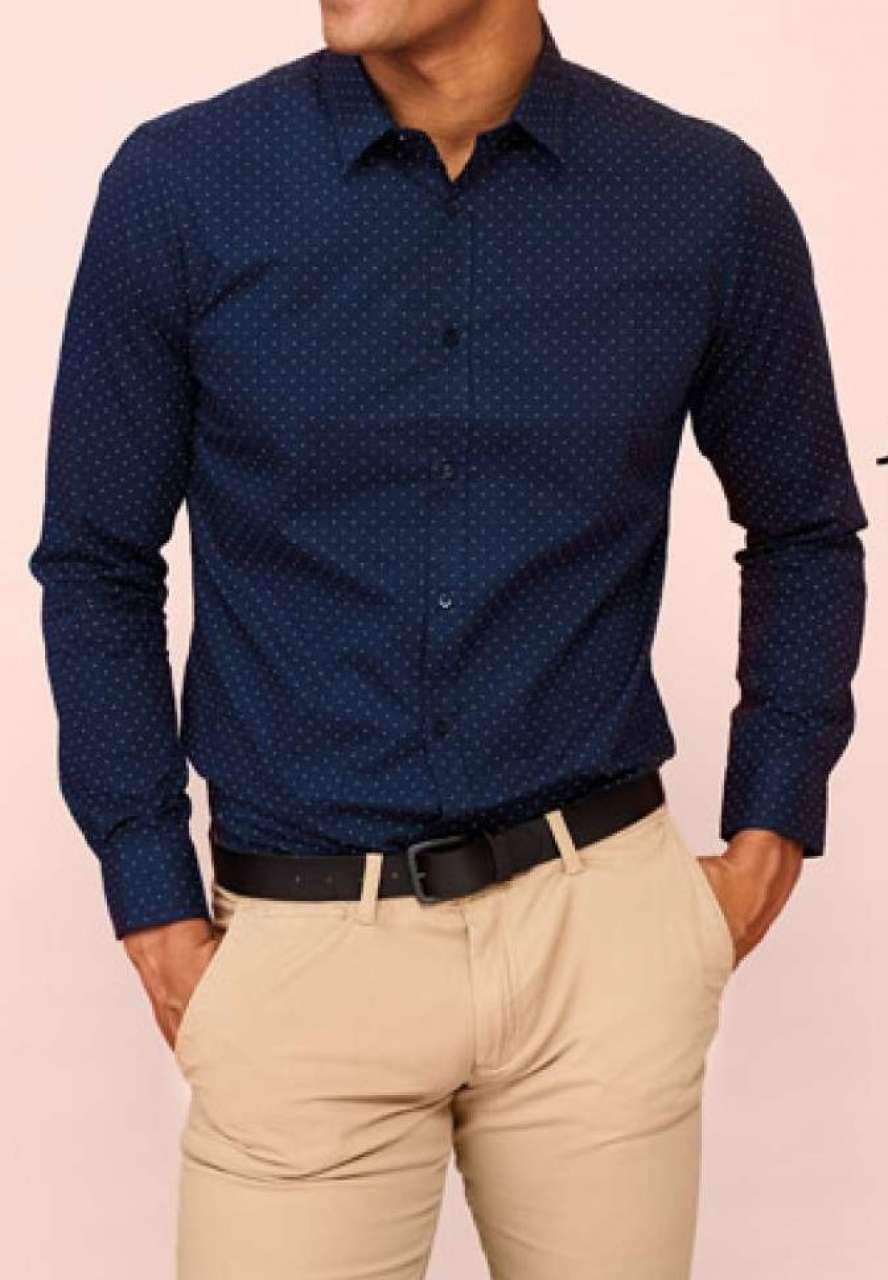 SO01648 SOL'S BECKER MEN - POLKA-DOT SHIRT