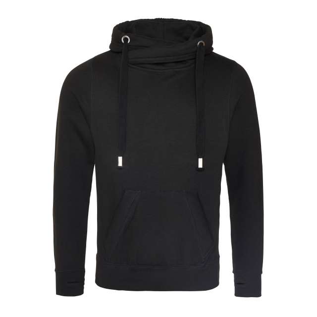 CROSS NECK HOODIE