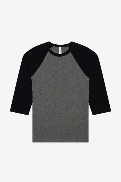 UNISEX 3/4 SLEEVE BASEBALL TEE