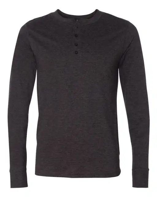 MEN'S JERSEY LONG SLEEVE HENLEY