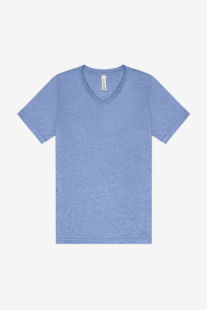 UNISEX TRIBLEND SHORT SLEEVE V-NECK TEE