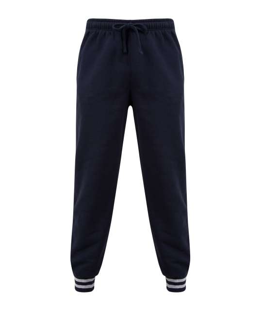 JOGGERS WITH STRIPED CUFFS