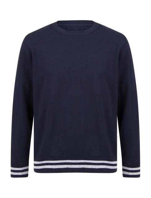 SWEAT WITH STRIPE CUFFS