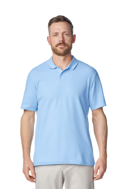 SOFTSTYLE<SUP>™</SUP> ADULT DOUBLE PIQUÉ POLO