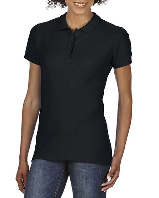 SOFTSTYLE<SUP>™</SUP> LADIES' DOUBLE PIQUÉ POLO