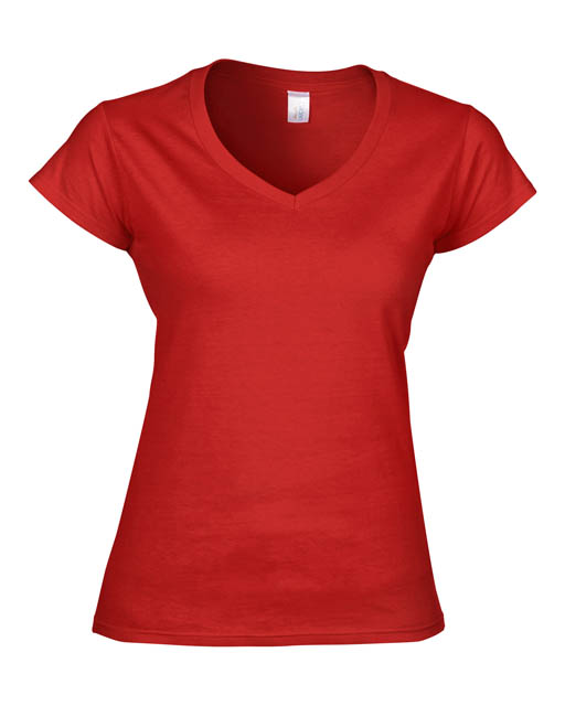 SOFTSTYLE<SUP>®</SUP> LADIES' V-NECK T-SHIRT