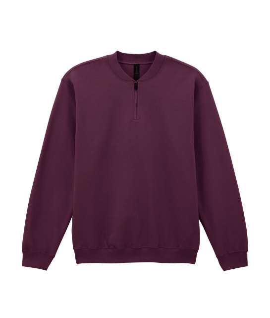 SOFTSTYLE MIDWEIGHT ADULT FLEECE 1/4 ZIP SWEATSHIRT
