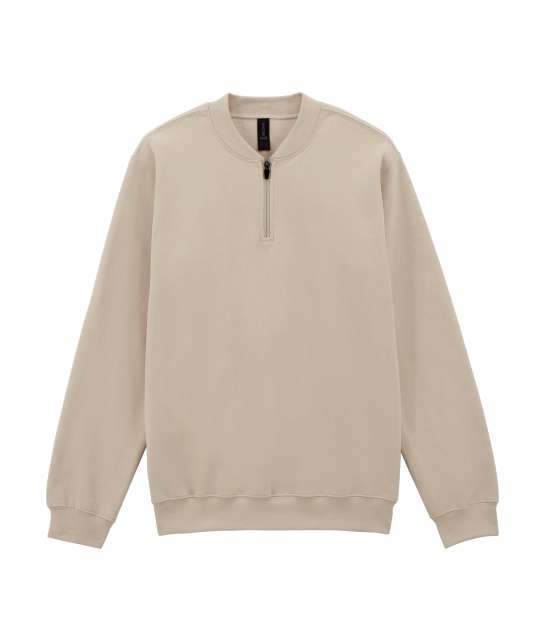 SOFTSTYLE MIDWEIGHT ADULT FLEECE 1/4 ZIP SWEATSHIRT