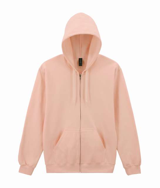 SOFTSTYLE® MIDWEIGHT FLEECE ADULT FULL ZIP HOODED SWEATSHIRT