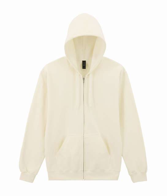 SOFTSTYLE® MIDWEIGHT FLEECE ADULT FULL ZIP HOODED SWEATSHIRT