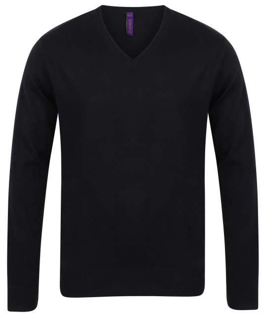 MEN'S 12GG V-NECK JUMPER