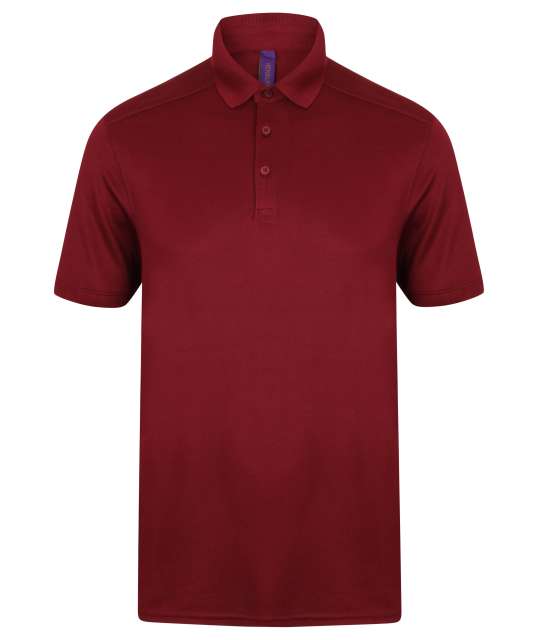 MEN'S' SLIM FIT STRETCH POLO SHIRT + WICKING FINISH
