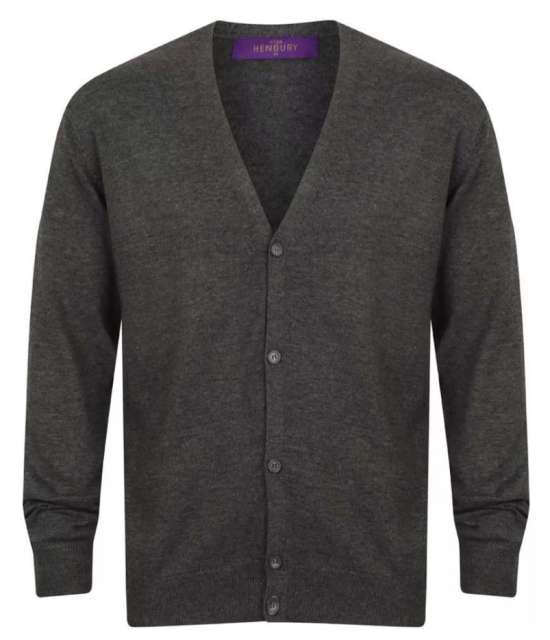 MEN'S V BUTTON CARDIGAN