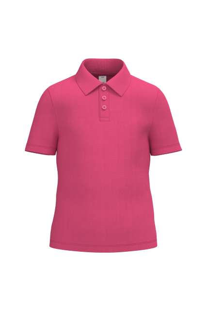 KIDS' PIQUE POLO SHIRT