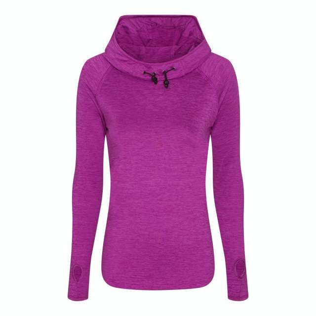 WOMEN'S COOL COWL NECK TOP