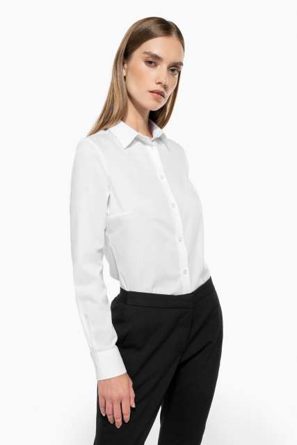 LADIES' POPLIN EASY CARE POLYCOTTON SHIRT
