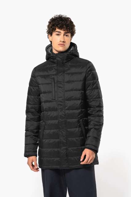 MEN'S LIGHTWEIGHT HOODED PADDED PARKA