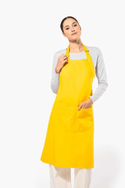 COTTON APRON WITH POCKET