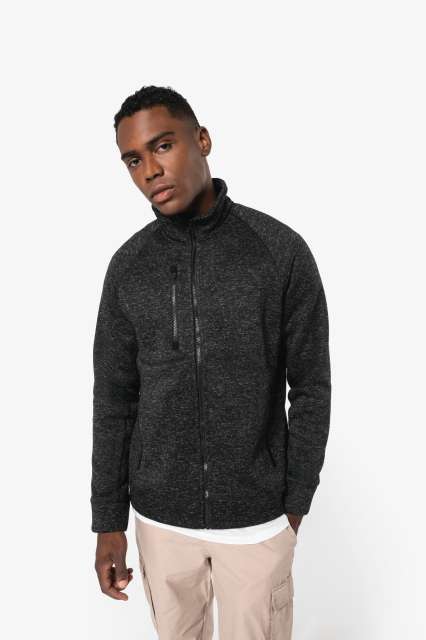 MEN'S FULL ZIP HEATHER JACKET