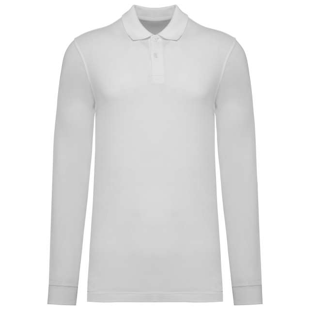 MEN’S ORGANIC 180 PIQUÉ POLO SHIRT LONG SLEEVES