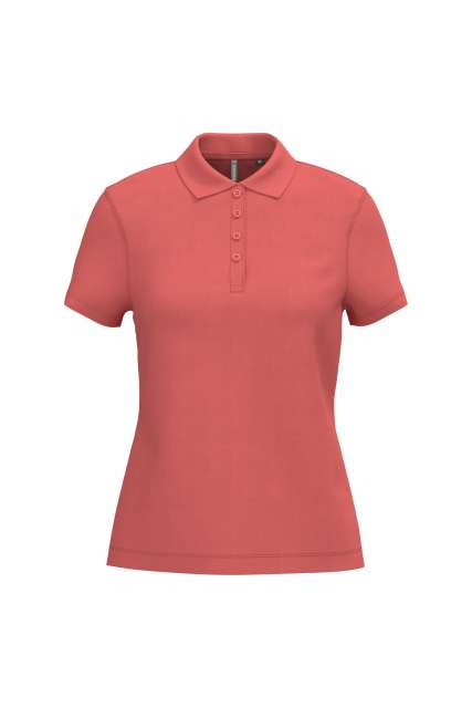 DAMMEN KURZAM POLOSHIRT AUS BAUMWOLLPIQUÉ