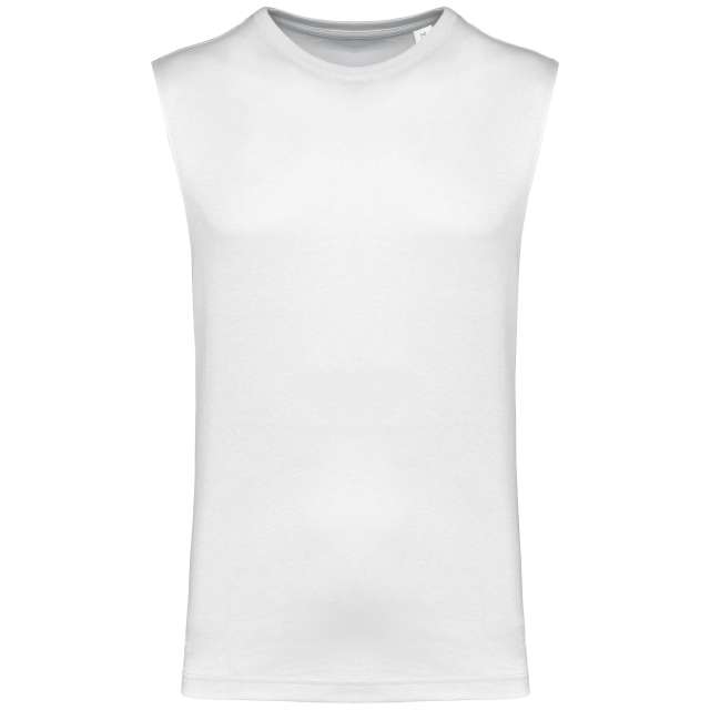 ECO-FRIENDLY MEN SLEEVELESS T-SHIRT