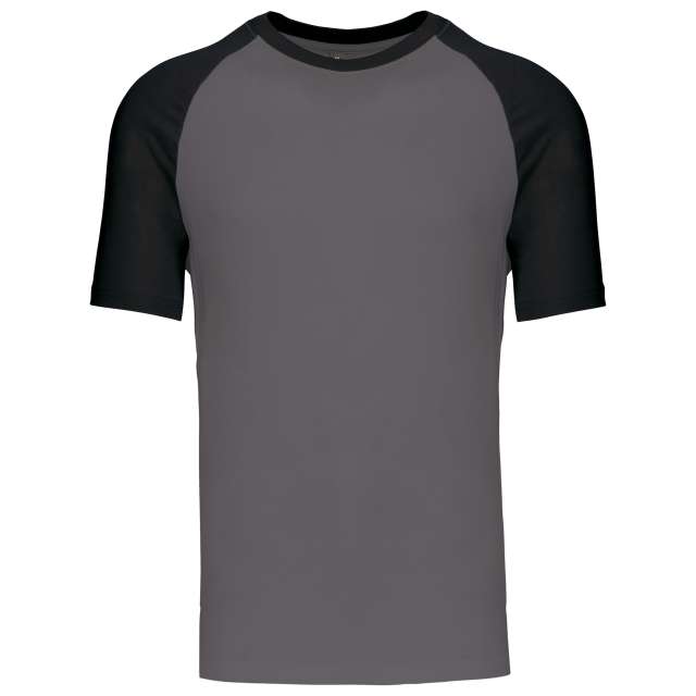BASEBALL - SHORT-SLEEVED TWO-TONE T-SHIRT