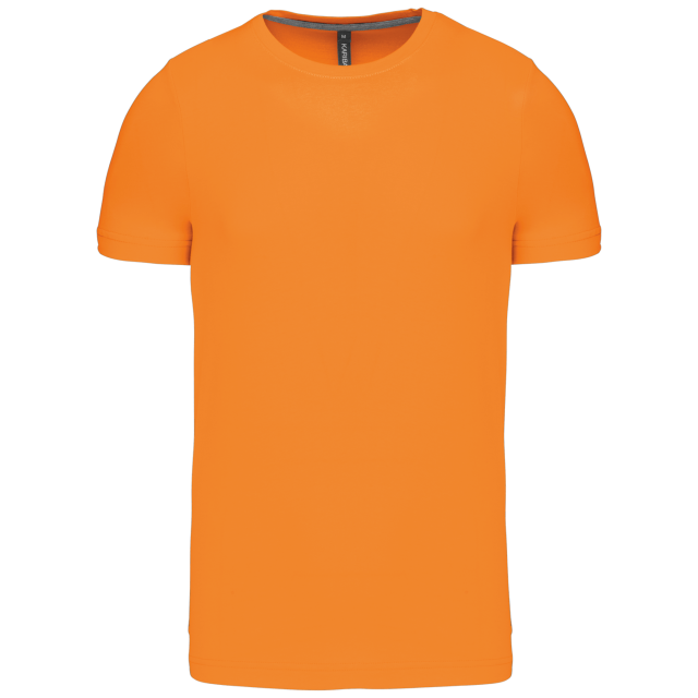 SHORT-SLEEVED CREW NECK T-SHIRT