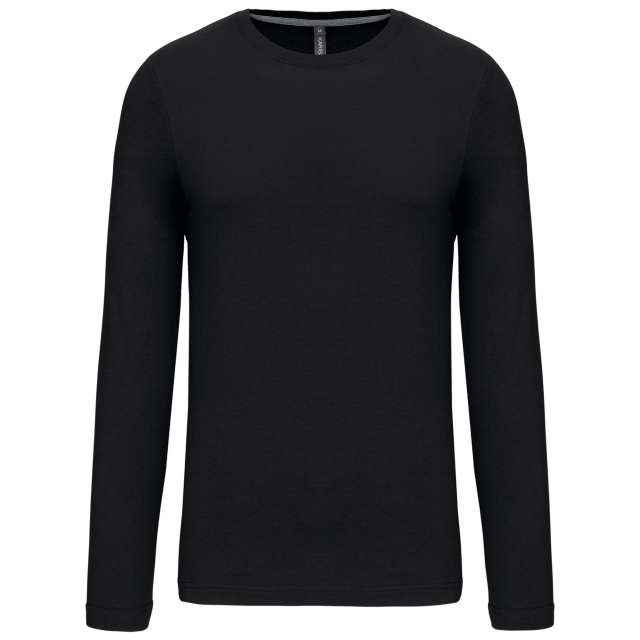 MEN'S LONG-SLEEVED CREW NECK T-SHIRT