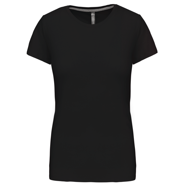 LADIES' SHORT SLEEVE CREW NECK T-SHIRT