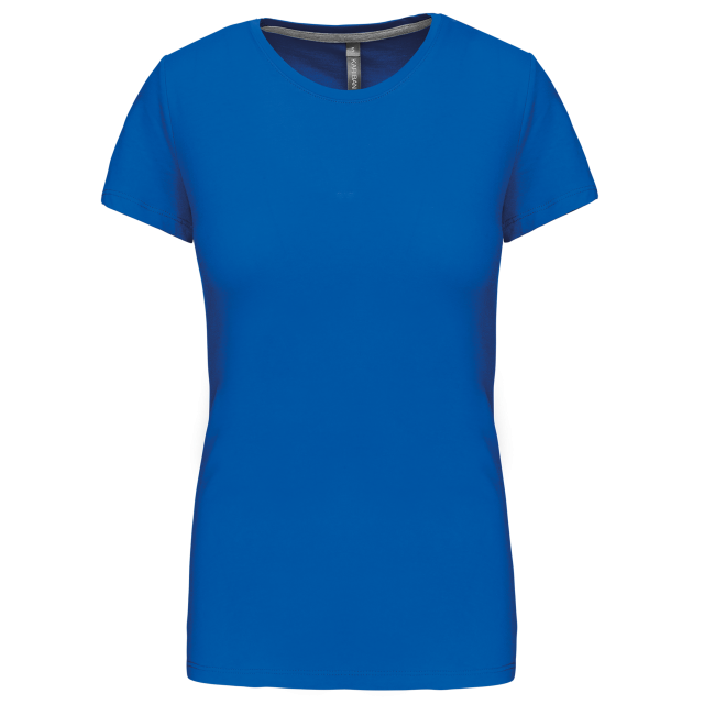 LADIES' SHORT SLEEVE CREW NECK T-SHIRT