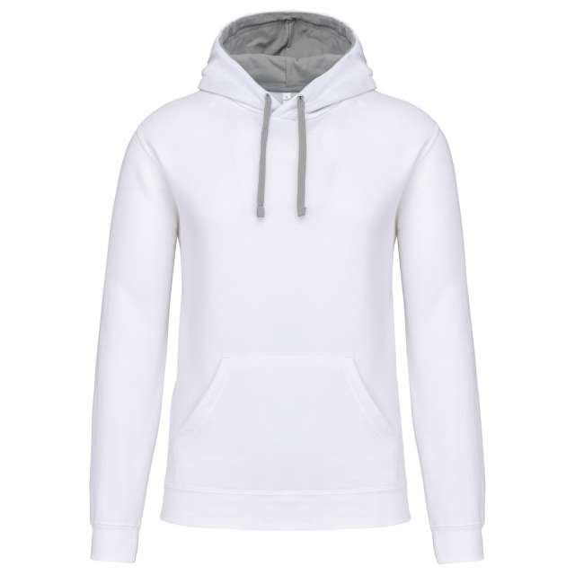 MEN'S CONTRAST HOODED SWEATSHIRT