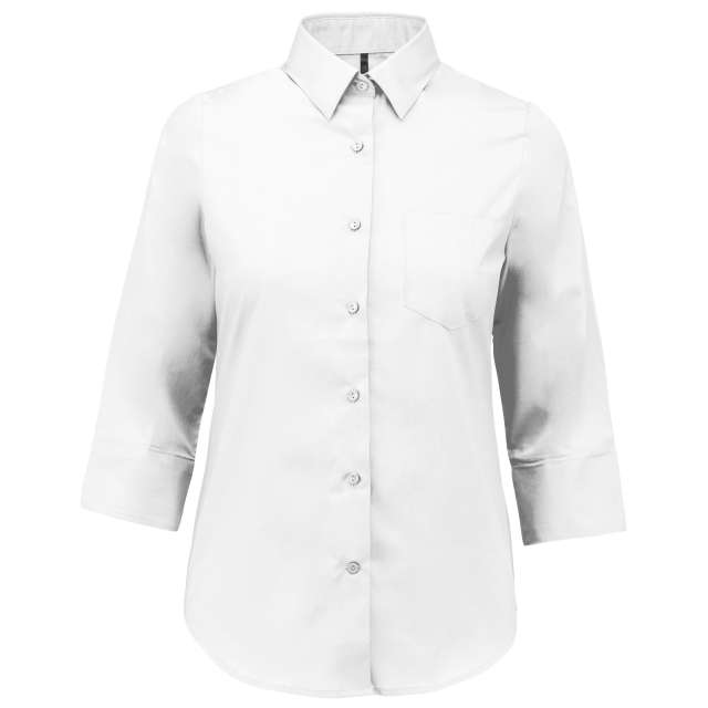 LADIES' 3/4 SLEEVED SHIRT