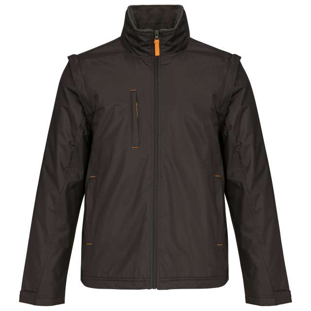 SCORE - DETACHABLE-SLEEVED BLOUSON JACKET