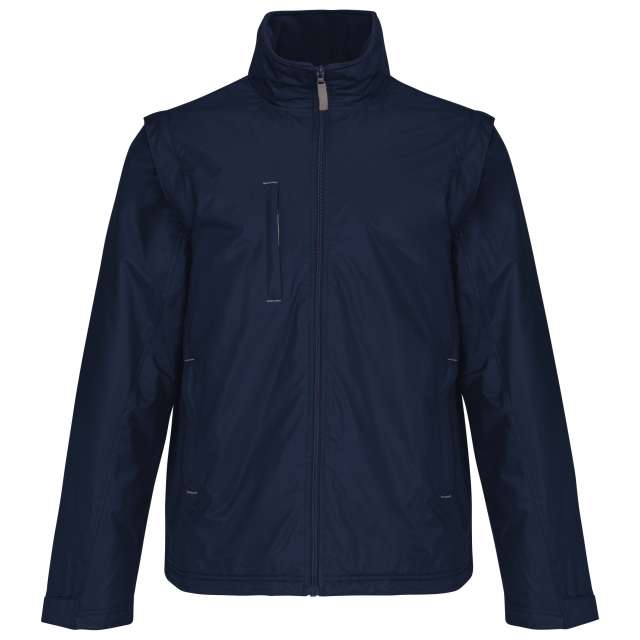 SCORE - DETACHABLE-SLEEVED BLOUSON JACKET