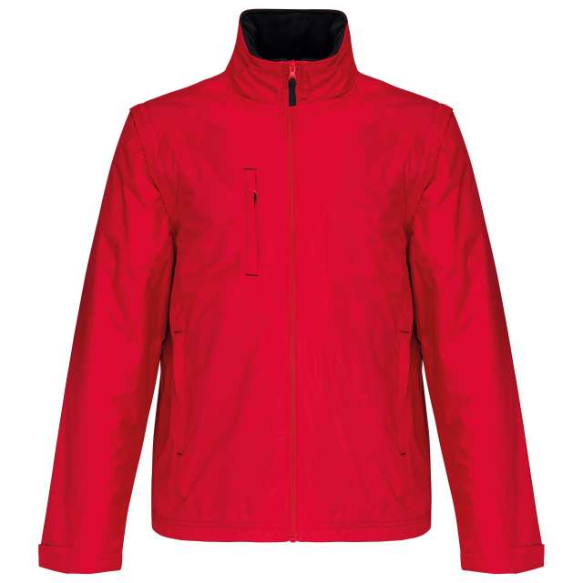 SCORE - DETACHABLE-SLEEVED BLOUSON JACKET