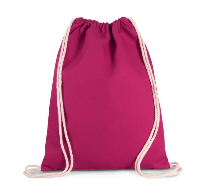 DRAWSTRING BAG WITH THICK STRAPS