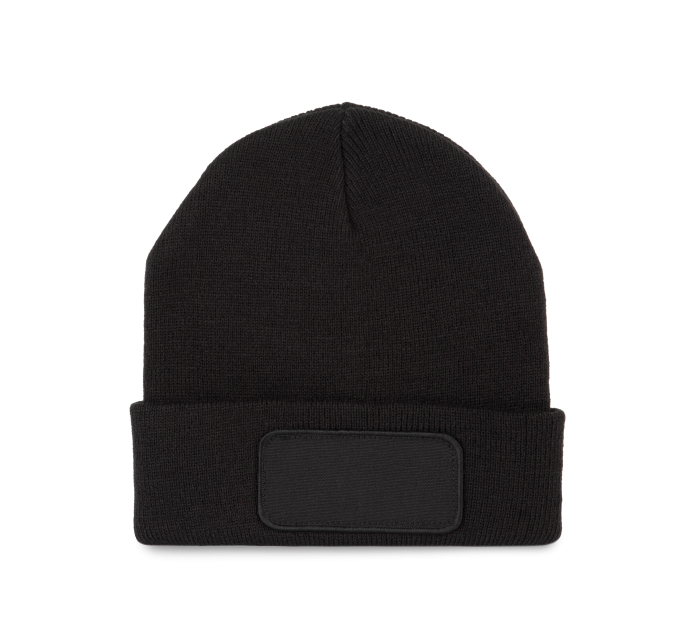 BEANIE WITH PATCH