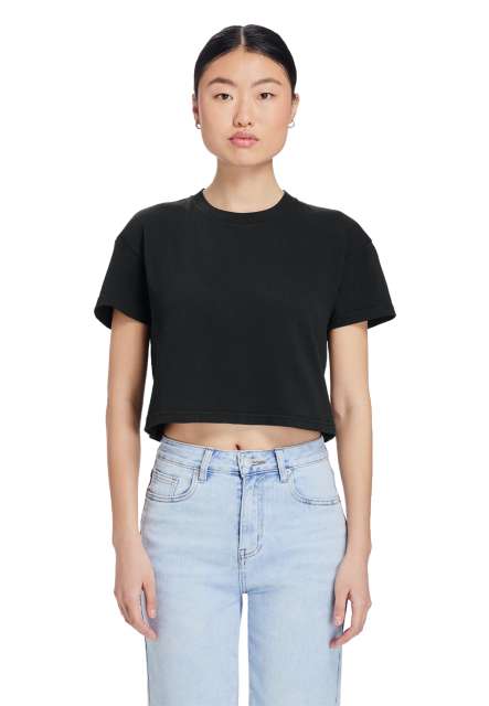 WOMENS URBAN CROP TEE GD