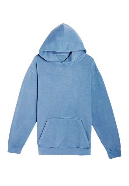 GARMENT DYED KAPUCNIS PULÓVER