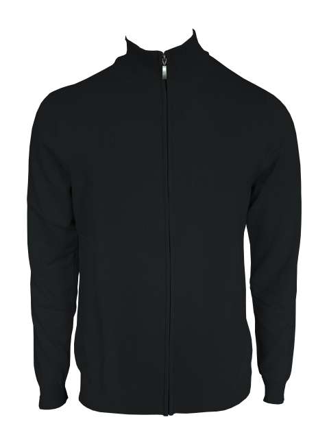 MEN’S FULL ZIP CARDIGAN FINE GAUGE COTTON