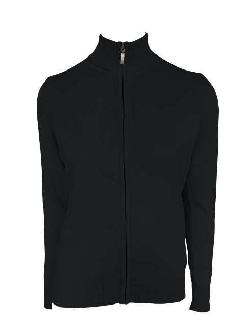 WOMEN’S FULL ZIP CARDIGAN FINE GAUGE COTTON