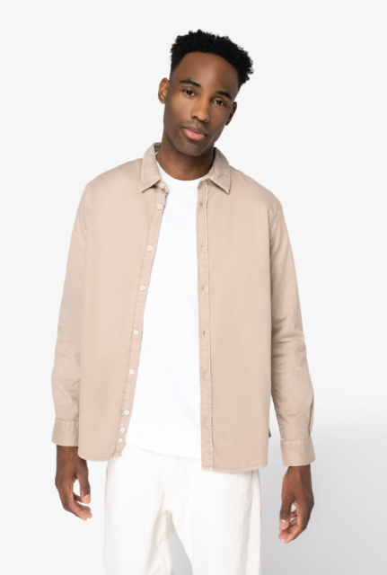 MEN'S WASHED SHIRT