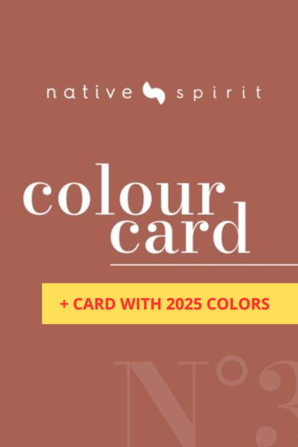 NATIVE SPIRIT COLOR CARD + CARD WITH SUPPLEMENT 2025 COLORS