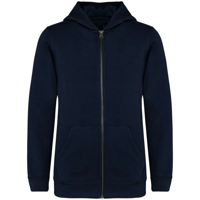 ECO-FRIENDLY KIDS’ FULL ZIP HOODED SWEATSHIRT