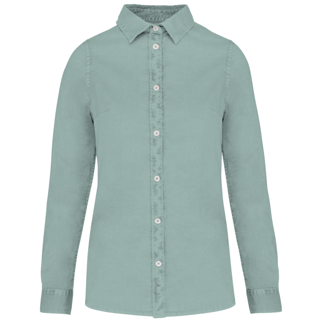 LADIES' WASHED SHIRT