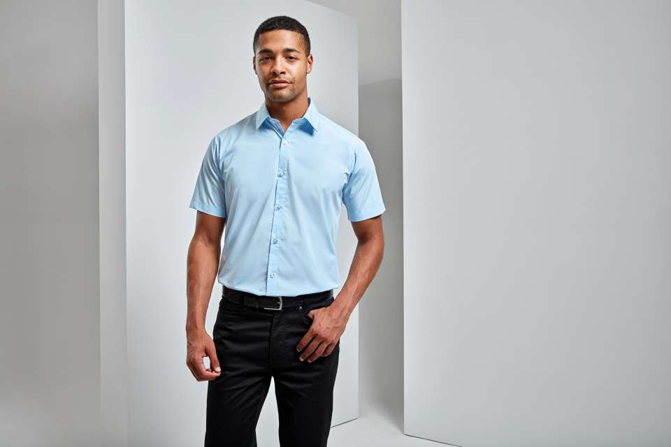 MEN'S POPLIN SUPREME SHORT SLEEVE SHIRT