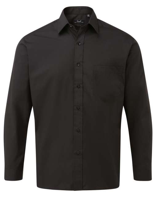 MEN'S LONG SLEEVE POPLIN SHIRT