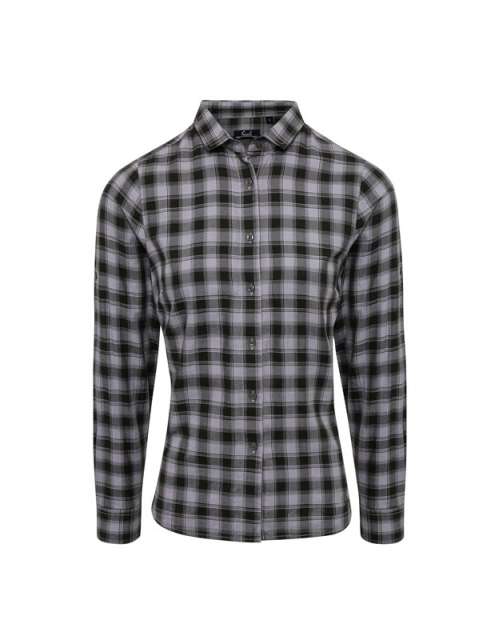 'MULLIGAN' CHECK - WOMEN'S LONG SLEEVE COTTON SHIRT